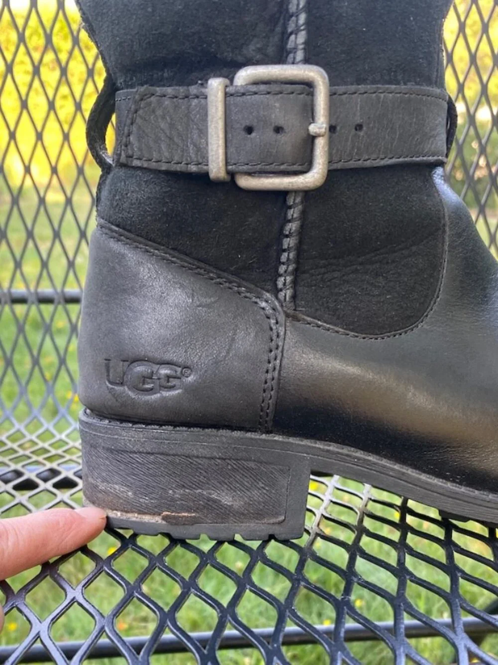 UGG Pernille Boots in Black, Women's Size 7 - Picture 5 of 16
